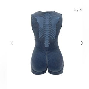 Tordrobes Blue Romper - Size Large